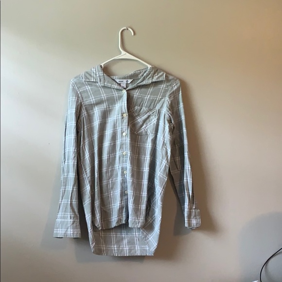 small grey and white flannel - Picture 1 of 2